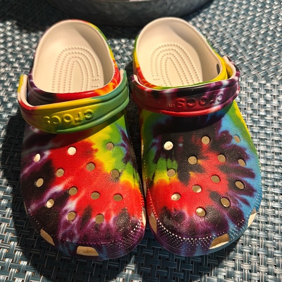 Crocs Classic Tie Dye M 6 W 8 - Picture 1 of 6